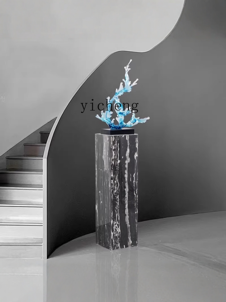 Sofas - r5.13 marble base square stone pier