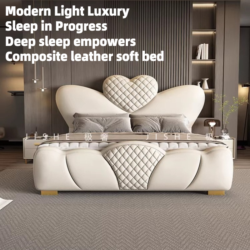 200x220cm Double Bed Queen Siz - King Size Bed Frame With Storage Drawers 评论和价格