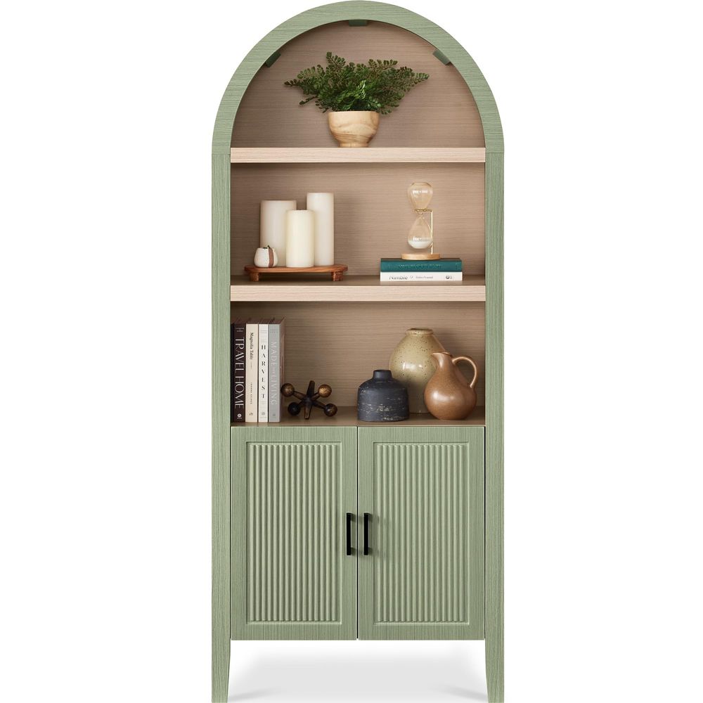 71 Tall Arched Kitchen Pantry, - Storage 评论和价格