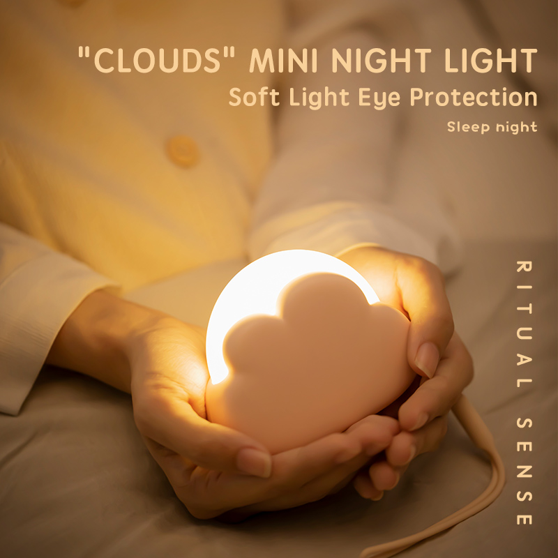 Cloud Night Light Mini USB Wir - Floating Nightstand With Led Light 评论和价格