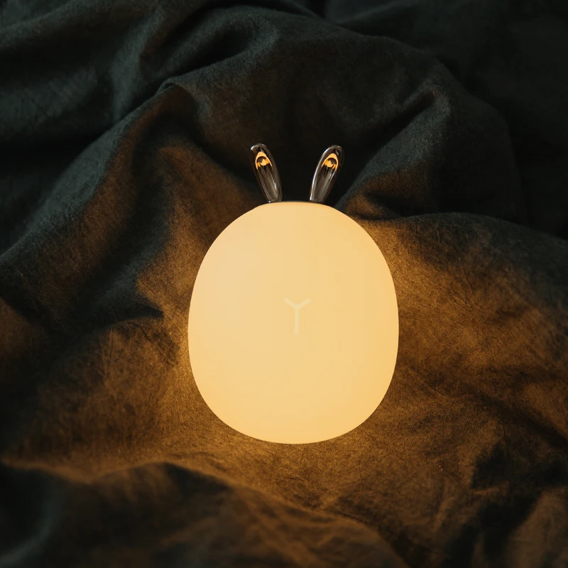Led Carton Deer Rabbit Silicon - Floating Nightstand With Led Light 评论和价格