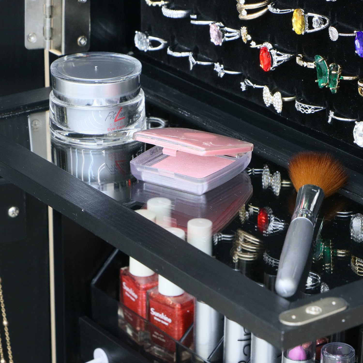 Full Length Standing Jewelry C - Full Length Mirror Jewelry Armoire 评论和价格