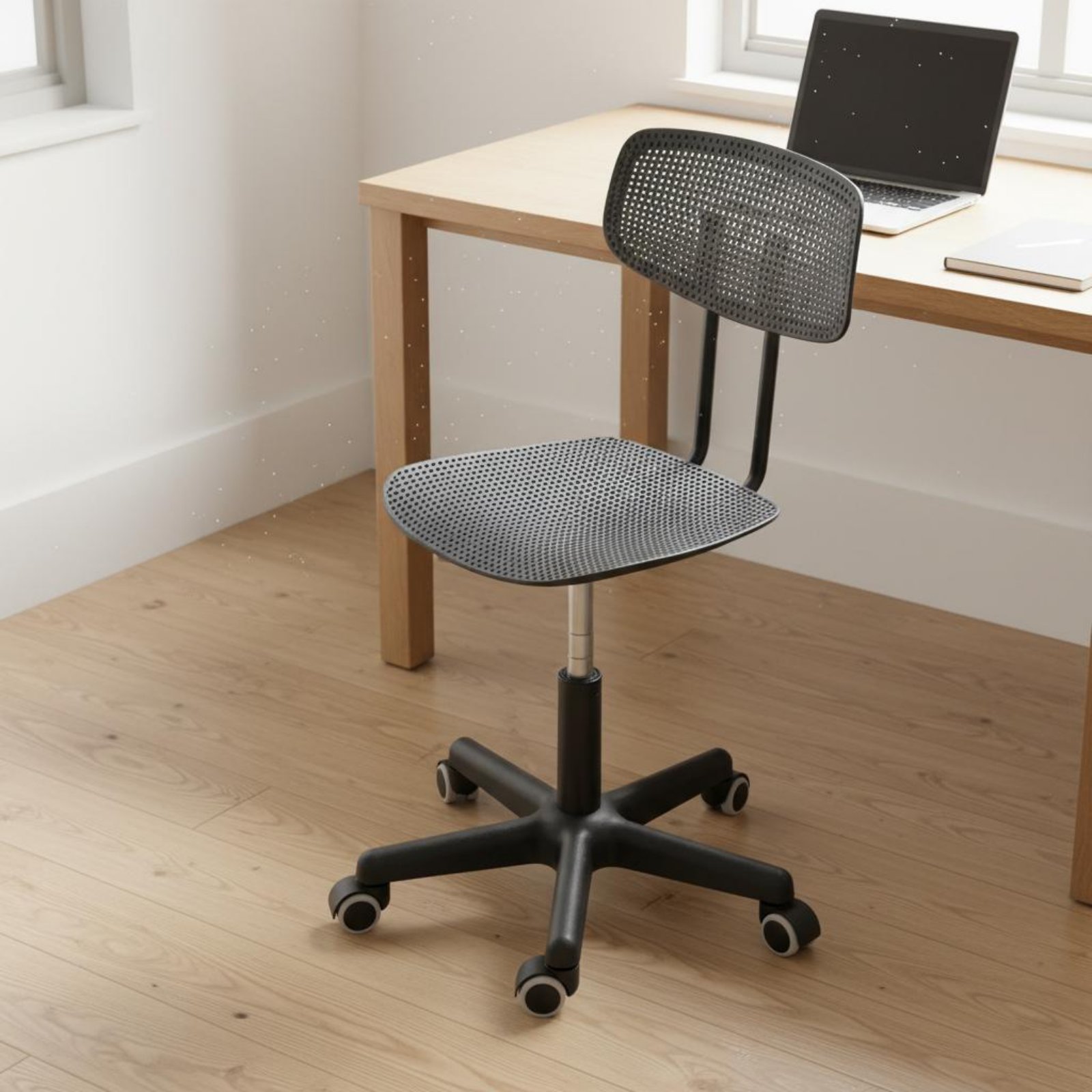 Adjustable Rolling Desk Chair  - Office Furniture 评论和价格