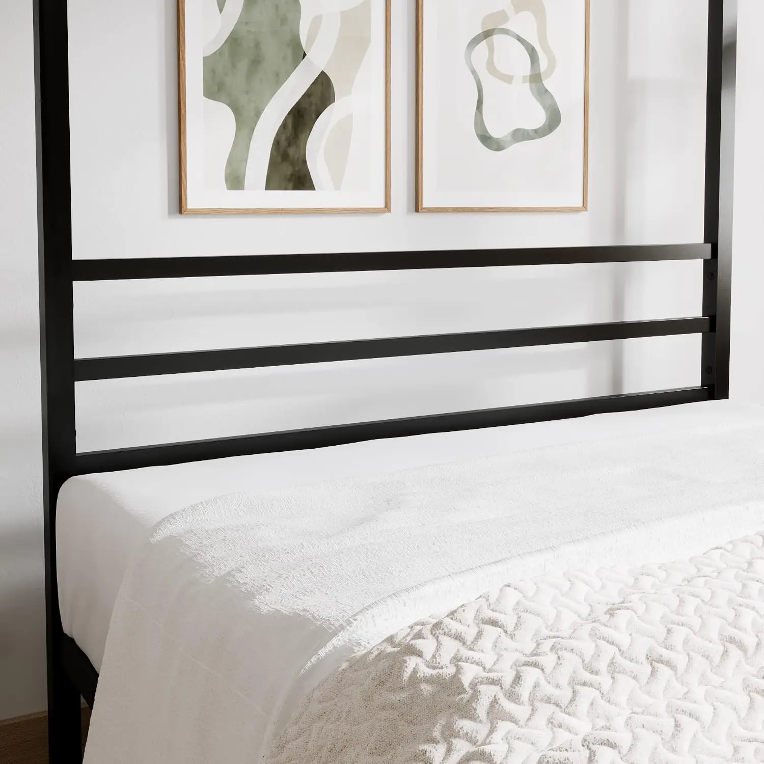 Queen Size Metal Canopy Bed Fr - Canopy Bed Frame Metal Queen 评论和价格
