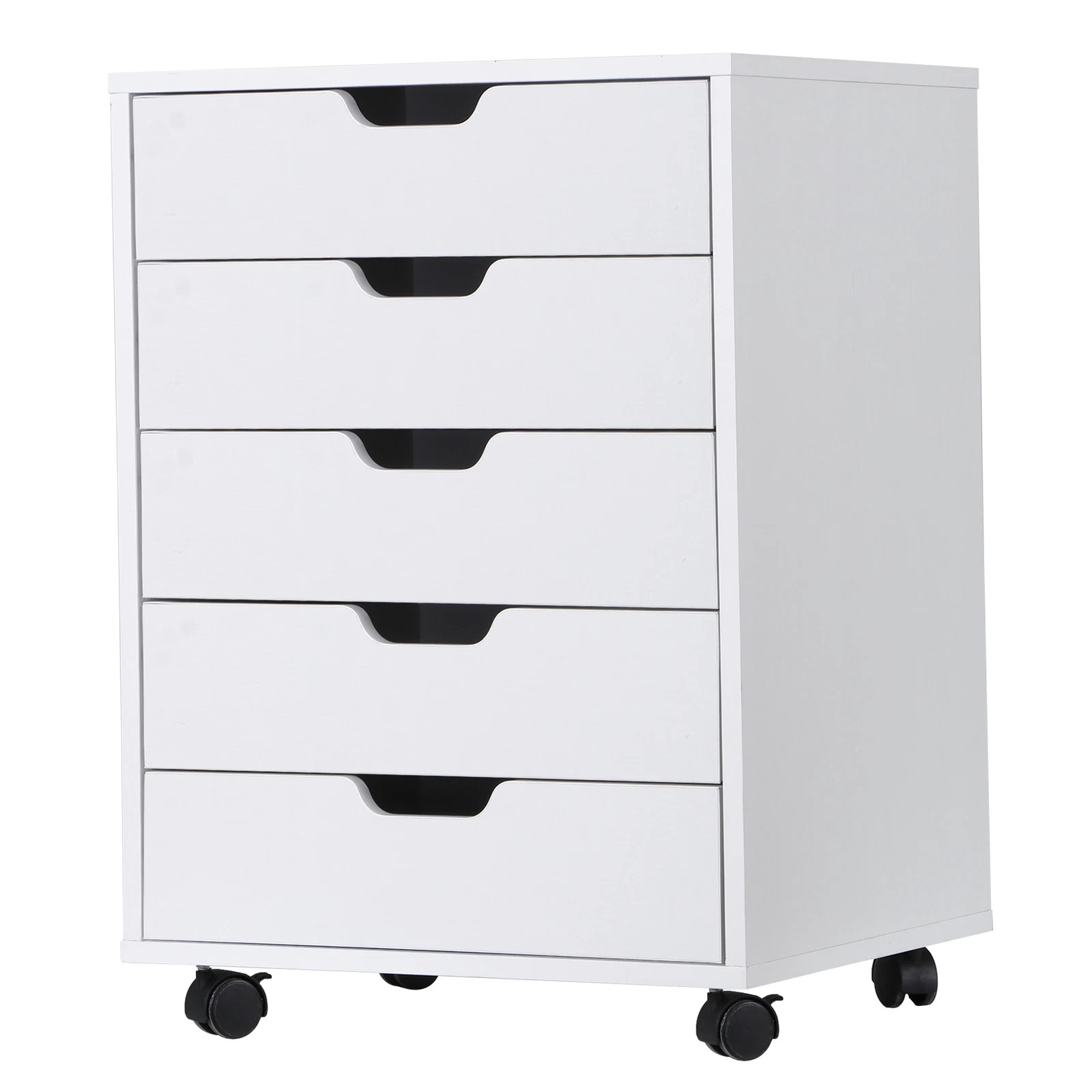 5 Drawer Dresser Modern Wood C - Bedroom Furniture 评论和价格