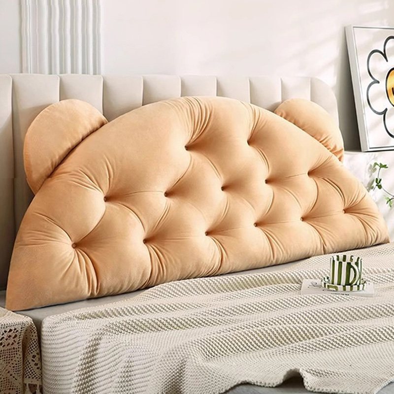Bear Ear Headboard Backrest Cu - Headboard Cushion Backrest Tatami 评论和价格