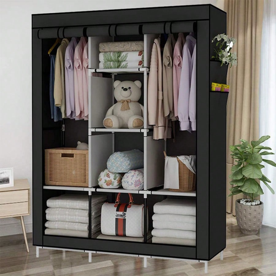 71 Inch Portable Closet Wardro - Wardrobe Closet Portable Fabric Cover 评论和价格