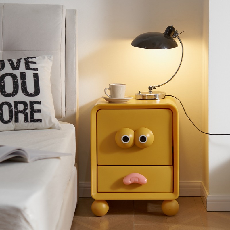 Bedside table creative cute ca - Tables 评论和价格