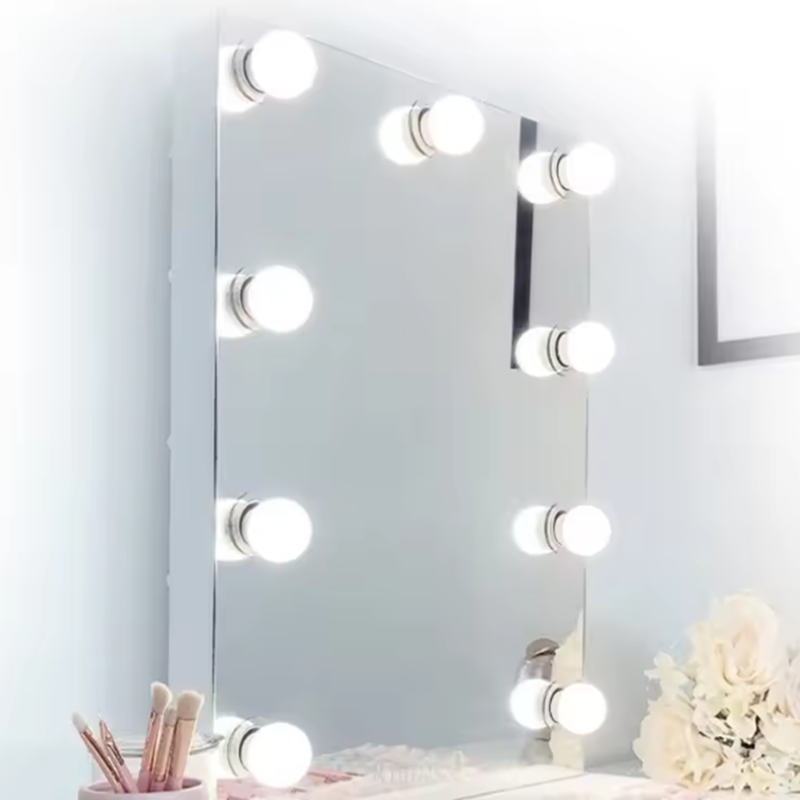 New Makeup Mirror Light Bulbs  - Dressing Table Vanity With Lighted Mirror 评论和价格