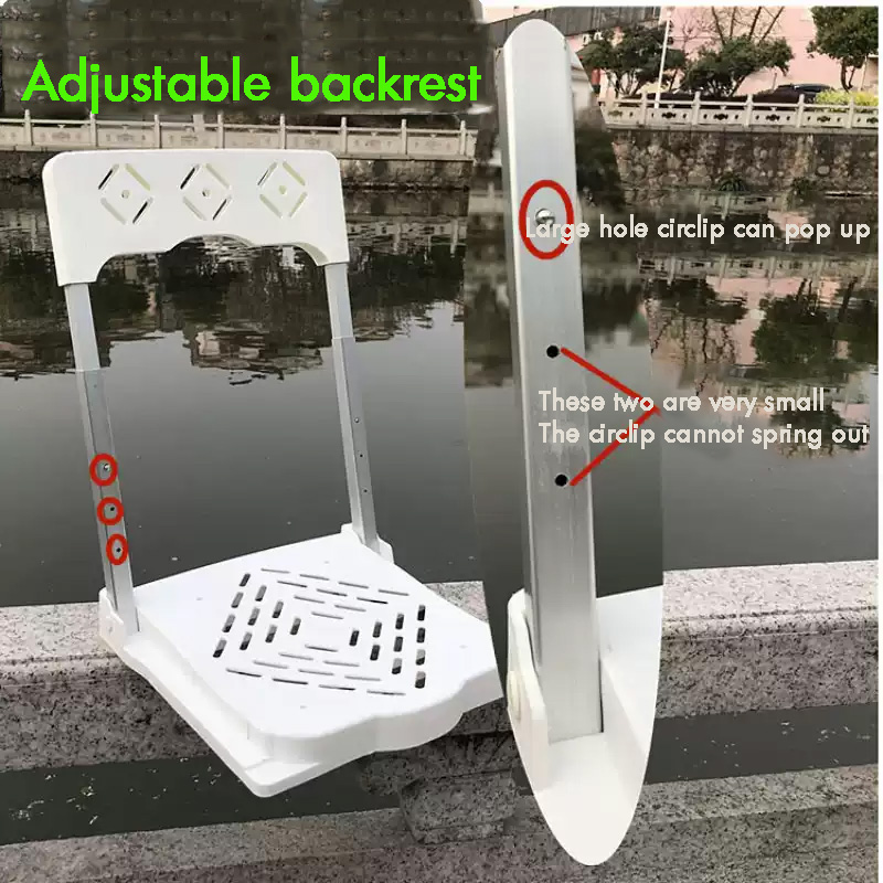 Foldable Fishing Box with Back - Outdoor Furniture 评论和价格