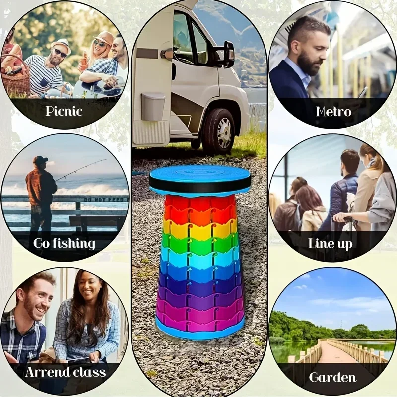 Rainbow Telescopic Camping Sto - Outdoor Furniture 评论和价格