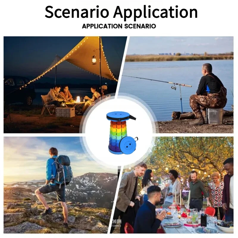 Rainbow Telescopic Camping Sto - Outdoor Furniture 评论和价格