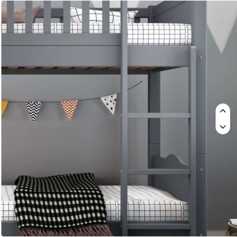 Hot Sell Furniture Double Bed  - Bunk Bed With Stairs And Slide 评论和价格