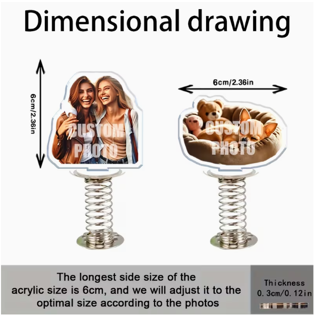 Personalized Acrylic Photo Orn - Bedroom Furniture 评论和价格