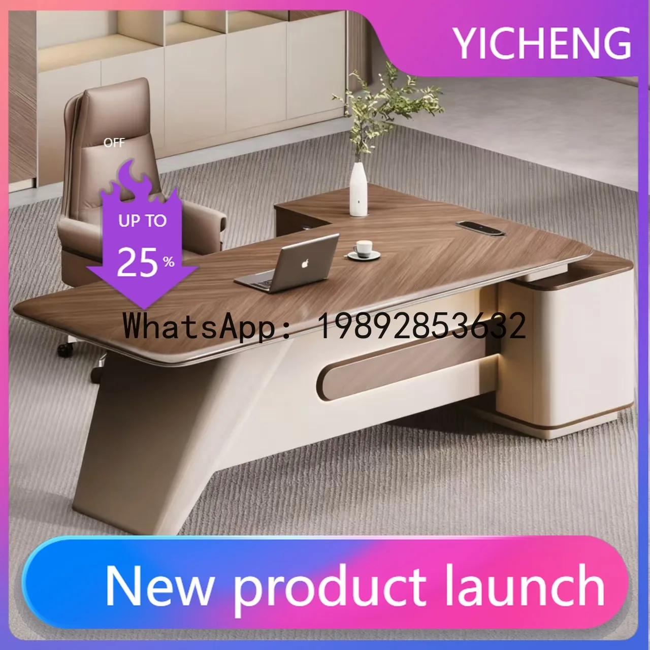 H5.15  Boss Office Desk Set -  - Chairs 评论和价格