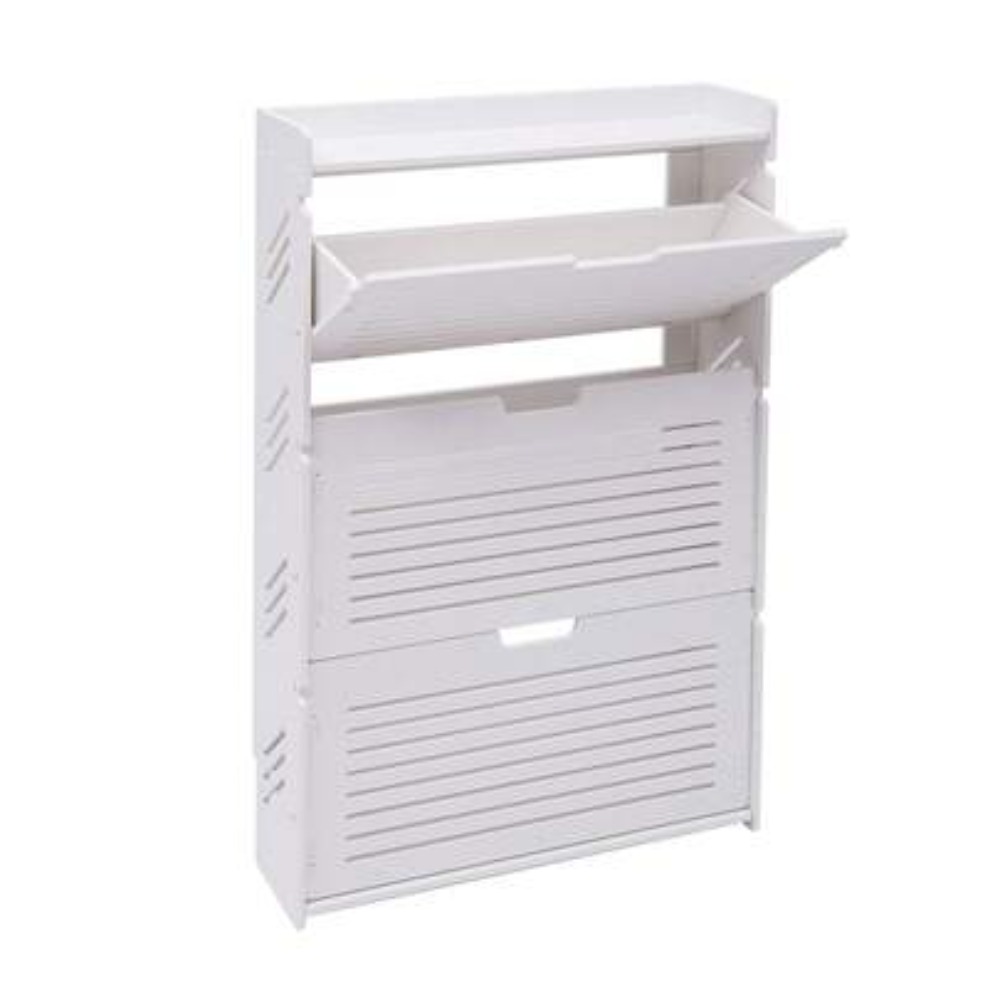 Modern Shoe Storage Cabinet 3  - Shoe Rack Cabinet Narrow Entryway 评论和价格