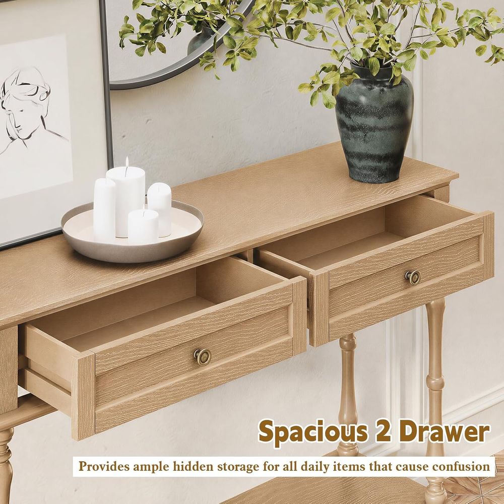 Minimalist Entryway Table with - Tables 评论和价格