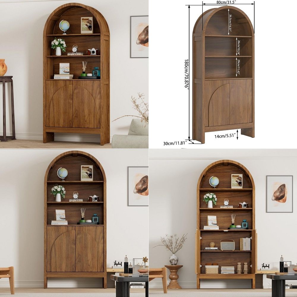 Century Arched Display Cabinet - Storage 评论和价格