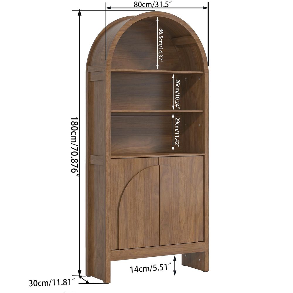 Century Arched Display Cabinet - Storage 评论和价格
