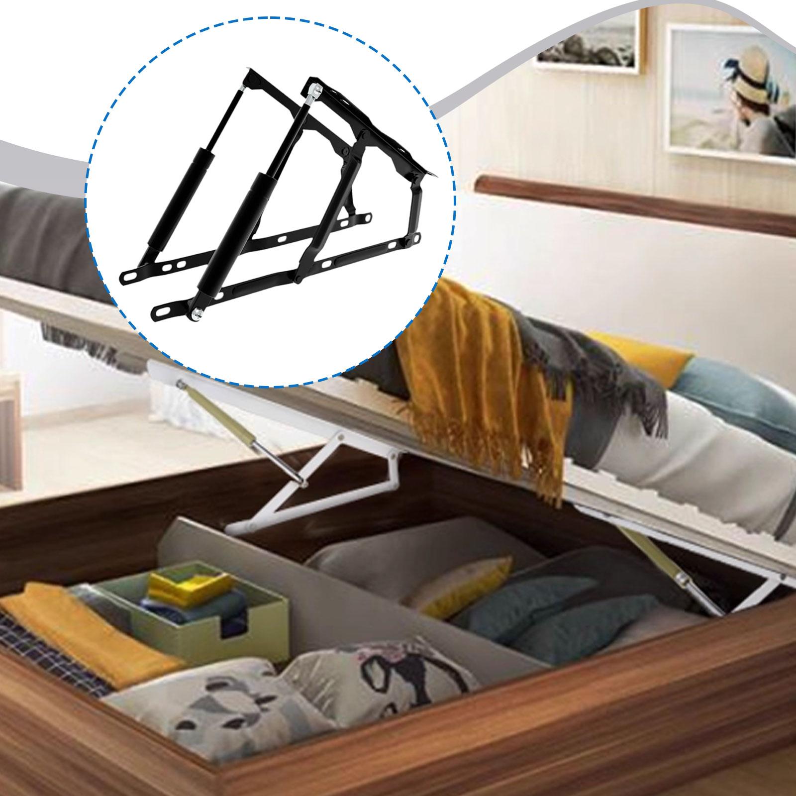 2 Pieces Bed Lift Mechanism Hy - Gas Lift Storage Bed Hydraulic 评论和价格