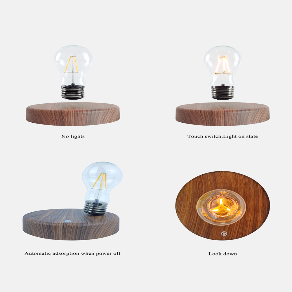 Magnetic Levitation Lamp Creat - Floating Nightstand With Led Light 评论和价格