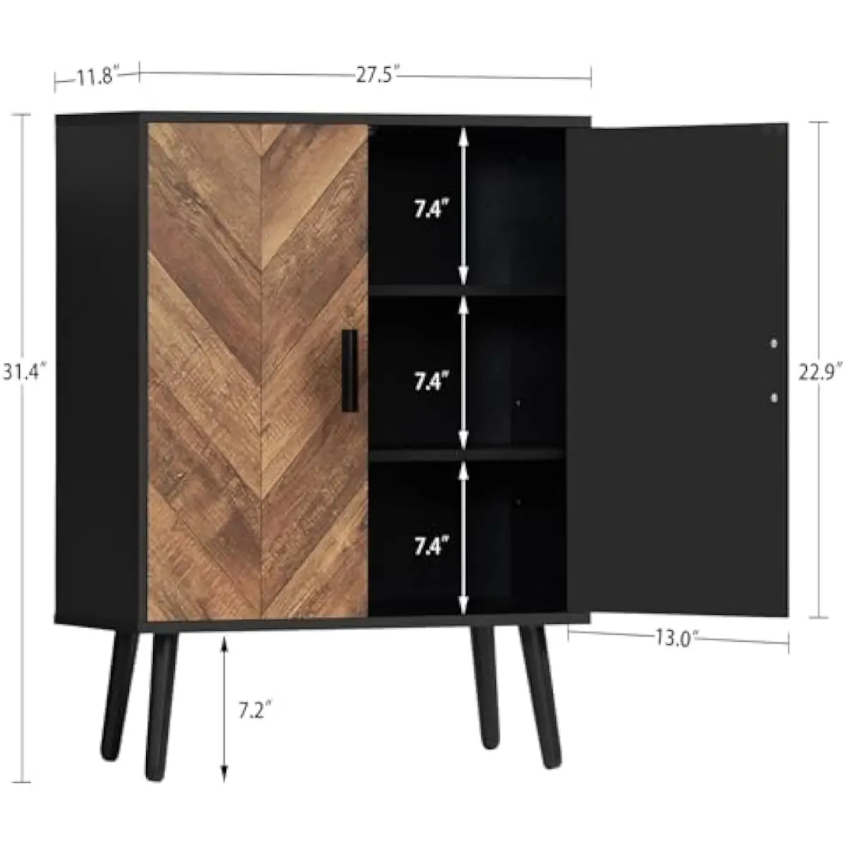 Storage Unit with Two Adjustab - Storage 评论和价格