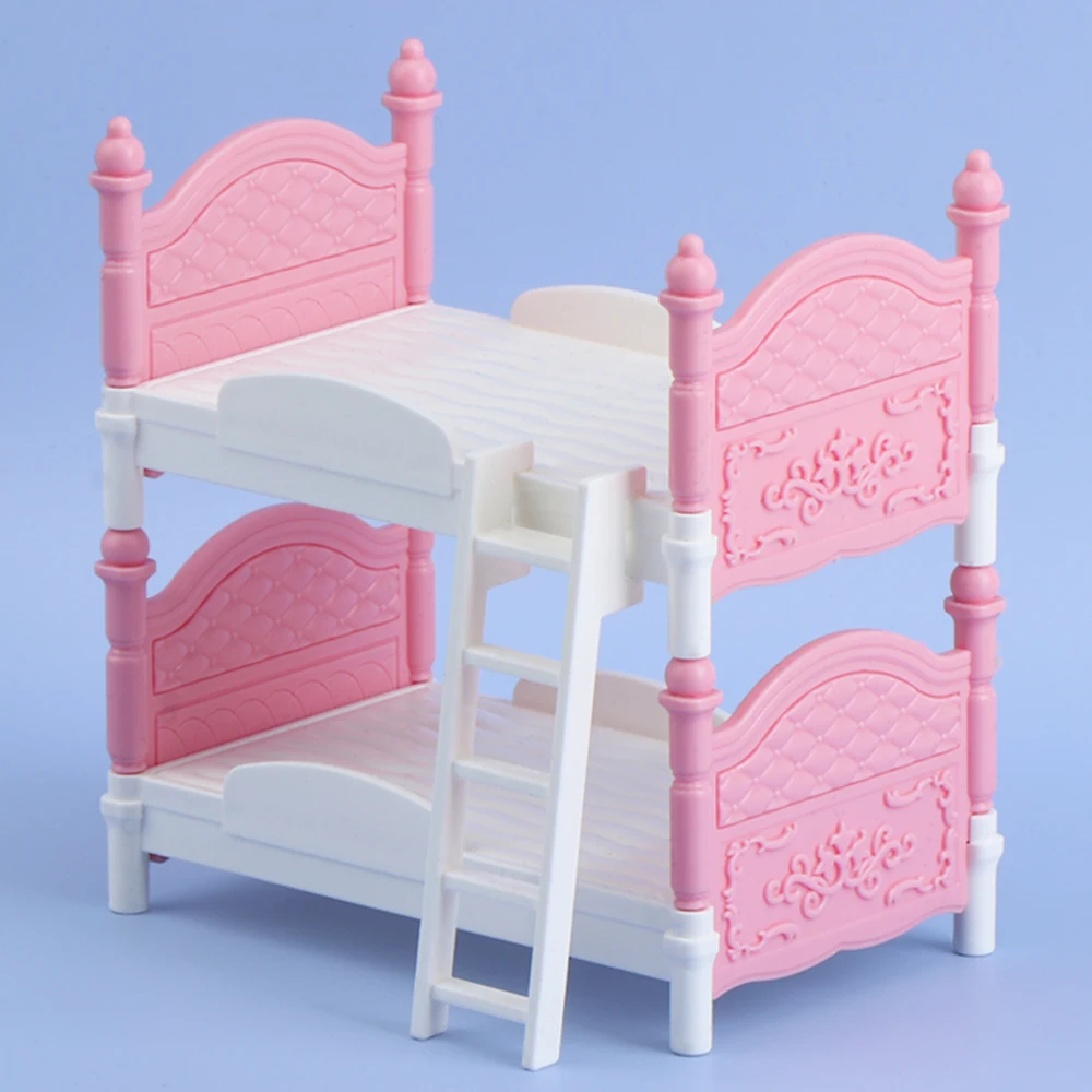 Miniature Dollhouse Double Bed - Bedroom Furniture 评论和价格