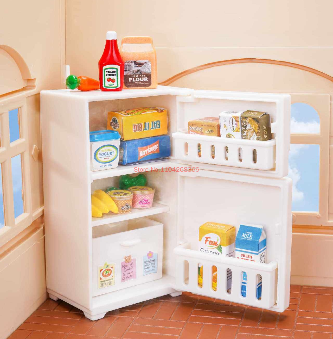 Forest Family 1/12 Kitchen Fur - Bedroom Furniture 评论和价格