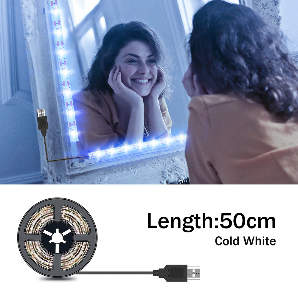 DC5V LED Makeup Mirror Light S - Dressing Table Vanity With Lighted Mirror 评论和价格
