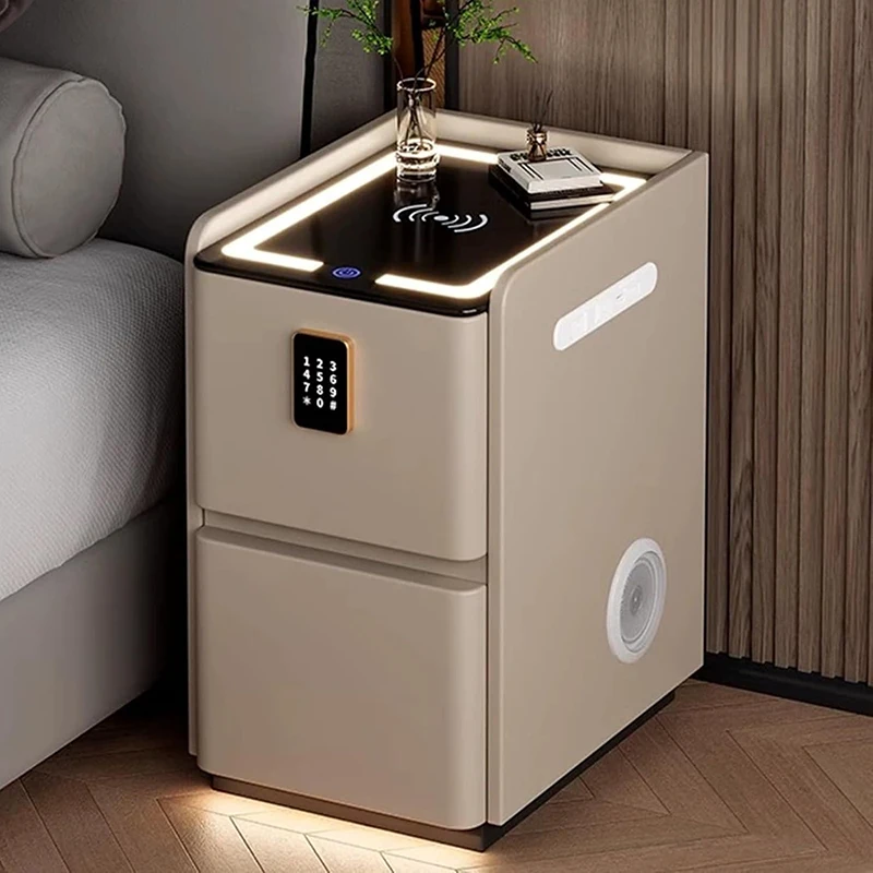 Night Stands With USB Ports LE - Solid Wood Nightstand 2 Drawers 评论和价格