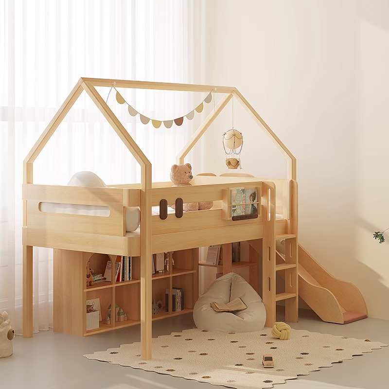 Bunk bed slide single sale chi - Bunk Bed With Stairs And Slide 评论和价格