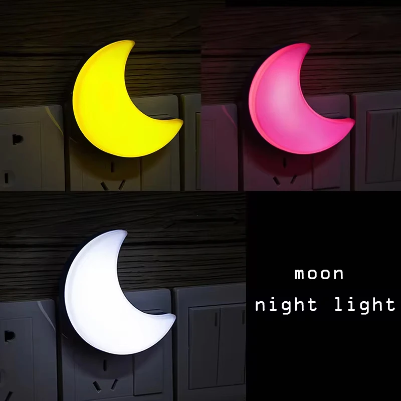 220V Moon Night Light EU Plug  - Floating Nightstand With Led Light 评论和价格