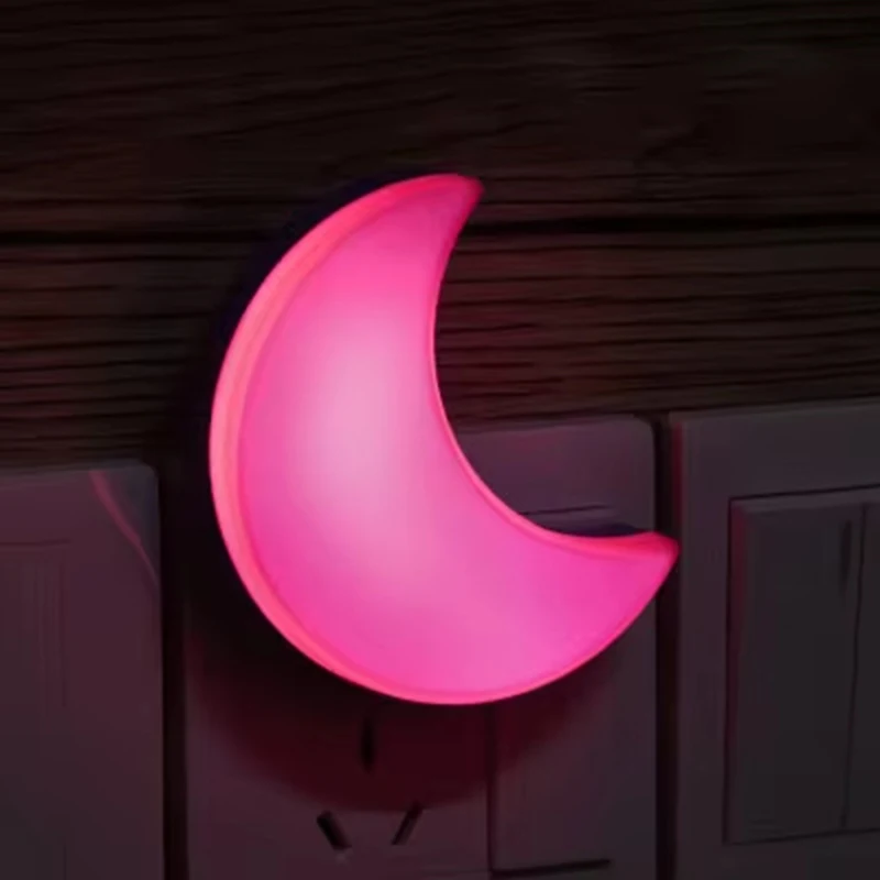 220V Moon Night Light EU Plug  - Floating Nightstand With Led Light 评论和价格