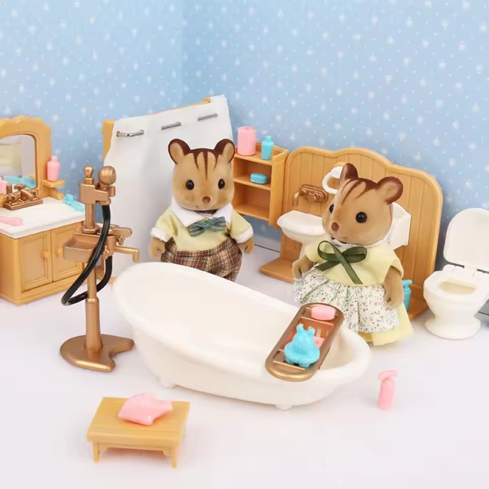 1/12 Scale Dollhouse Furniture - Bedroom Furniture 评论和价格
