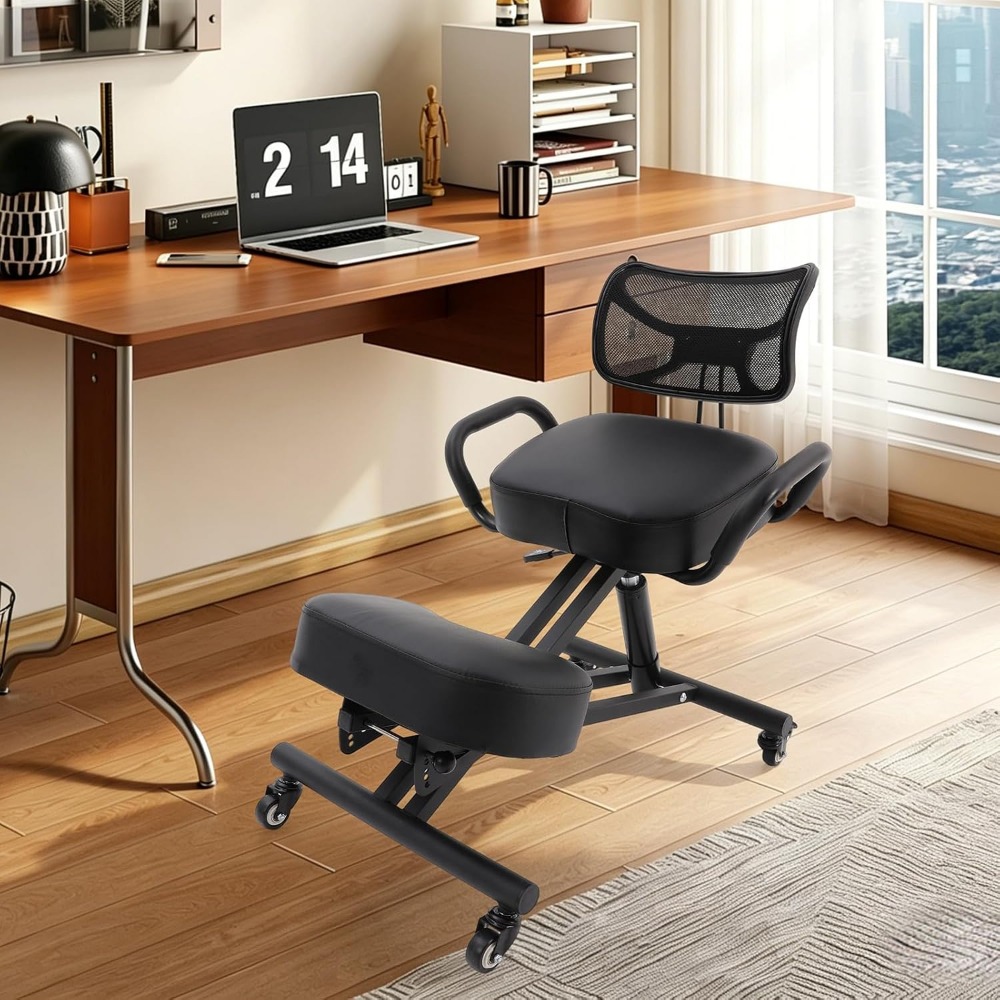 Ergonomic Kneeling Chair with  - Chairs 评论和价格