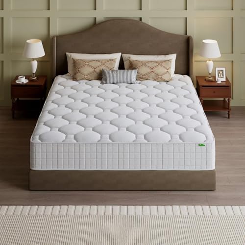 Queen Mattress, 14 Inch Hybrid - Memory Foam Mattress In A Box Queen 评论和价格