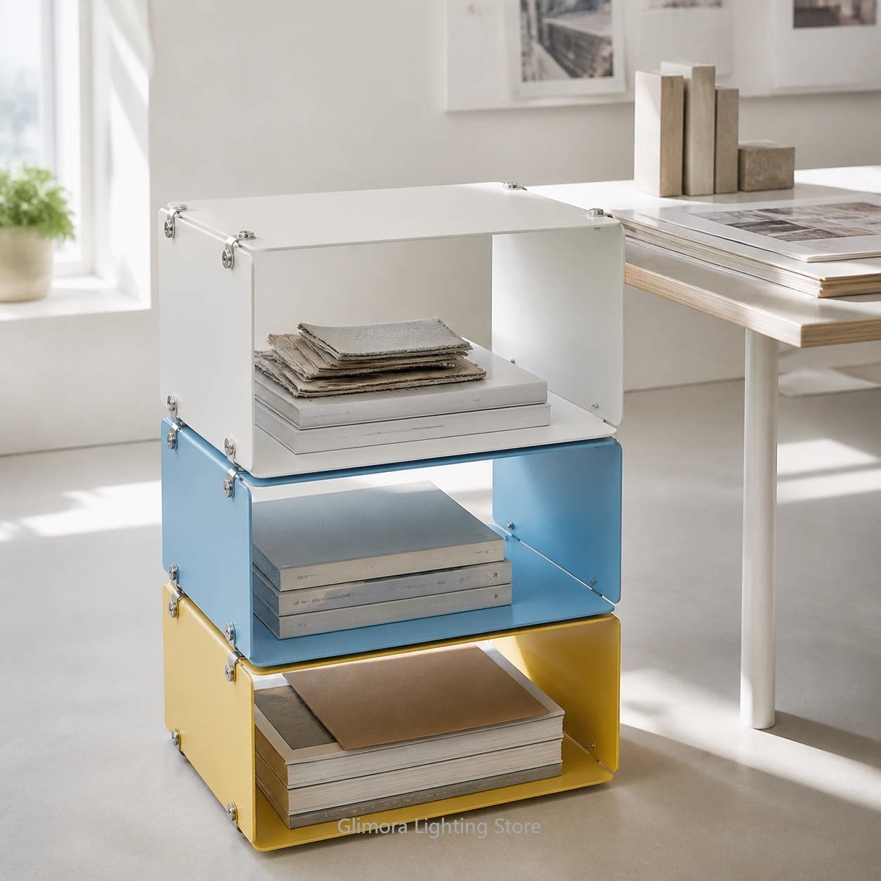 Colorful Modular Magnetic Alum - Storage 评论和价格
