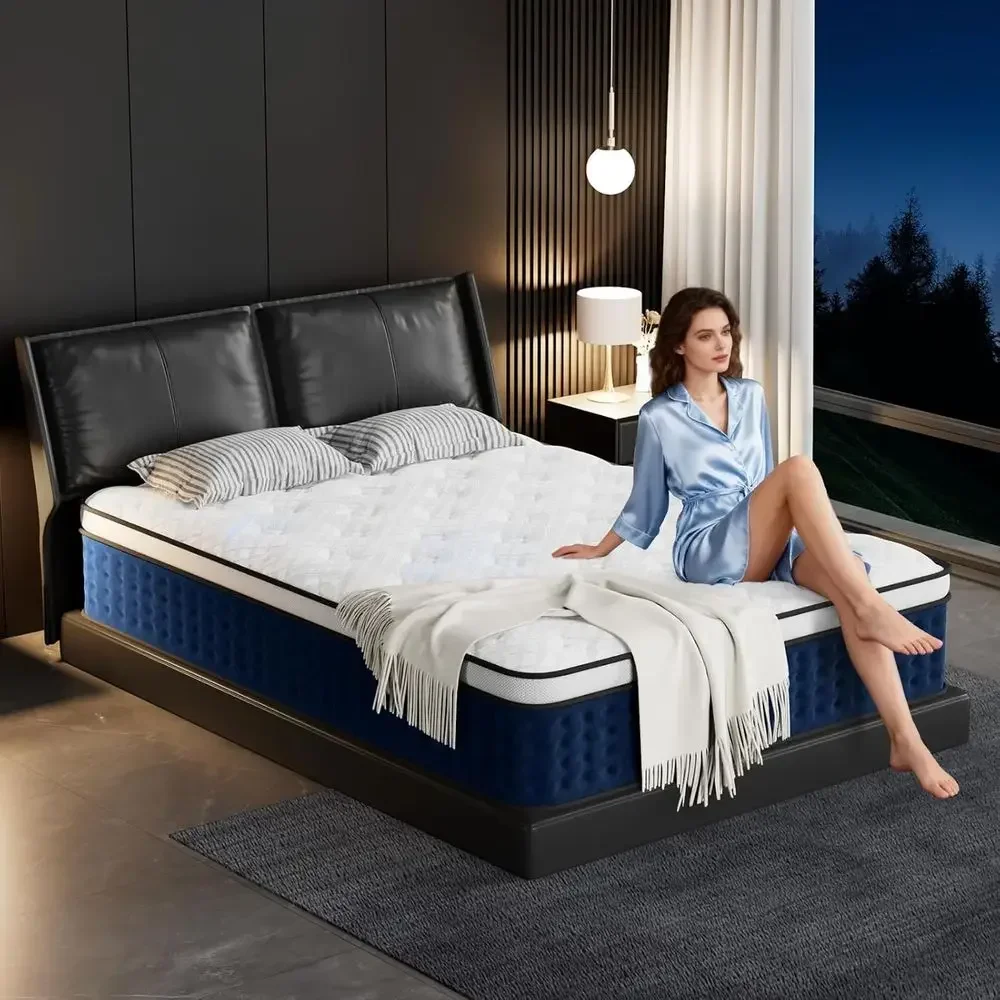 12 Inch Hybrid Mattress Queen  - Memory Foam Mattress In A Box Queen 评论和价格