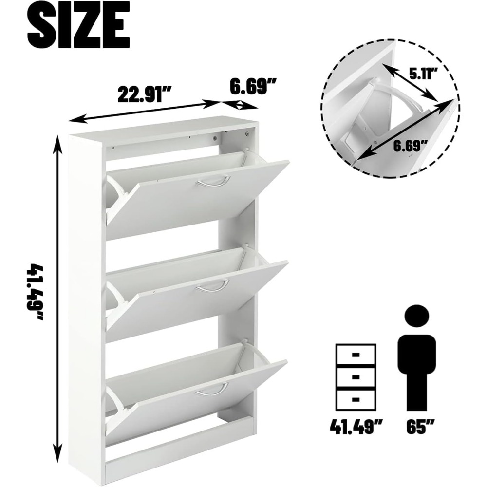 Narrow Shoe Cabinet Entryway S - Shoe Rack Cabinet Narrow Entryway 评论和价格