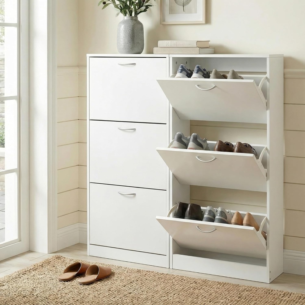 Narrow Shoe Cabinet Entryway S - Shoe Rack Cabinet Narrow Entryway 评论和价格